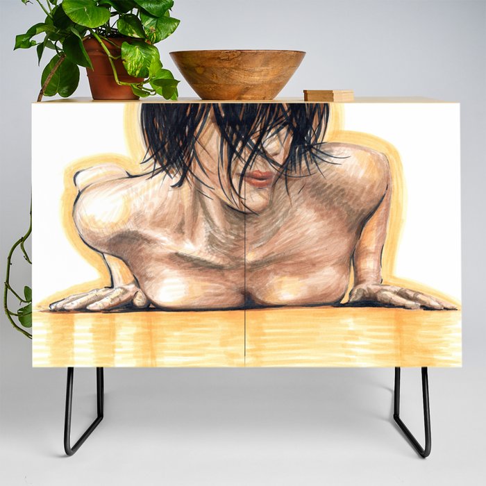Short hair don't care Credenza