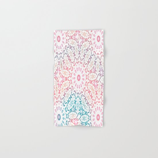 Rainbow Mandala Hand & Bath Towel