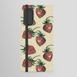 Strawberries Android Wallet Case