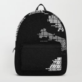 Pixel Crossbones Glith Backpack