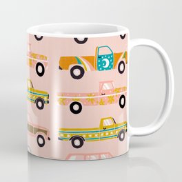 Retro Roads – Pink Palette Mug