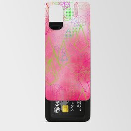 Butterflies and gemstones abstract Android Card Case