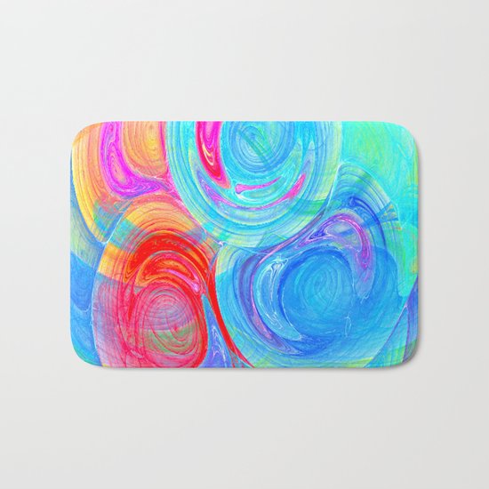 abstract planets Bath Mat