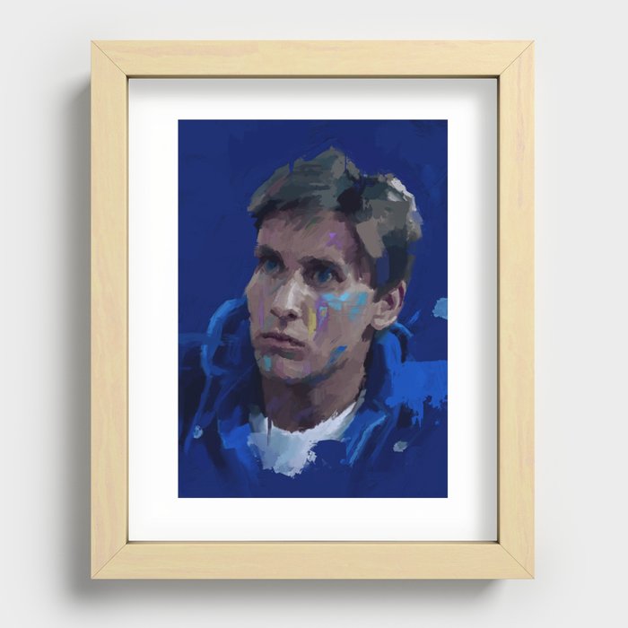 The Athlete Recessed Framed Print