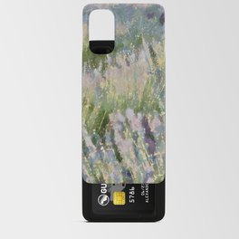 Lavender Fields Abstract Art  Android Card Case