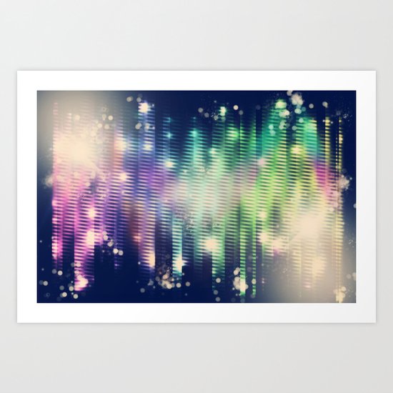 Pulse 2.0 - Vintage Tone Art Print