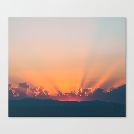 Sunrise x Sunset Canvas Print