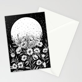 Moon Greeting Stationery Card