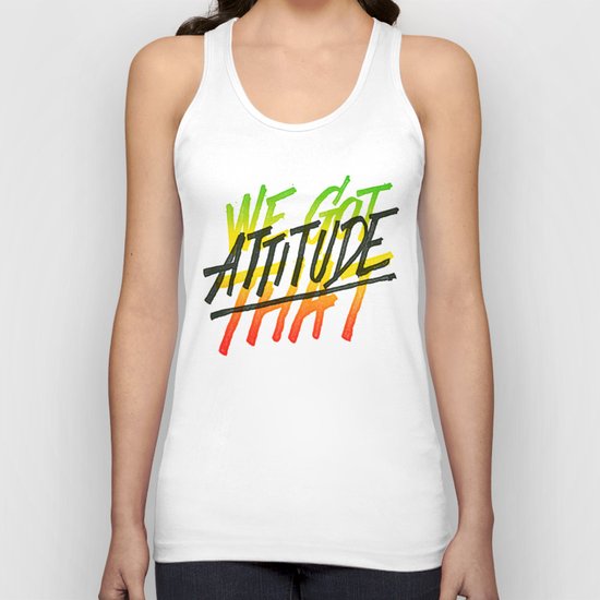 Attitude Unisex Tank Top