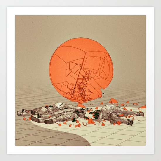 CRUSHHH (everyday 01.02.17) Art Print