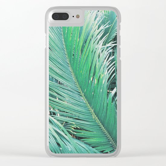 Fronds Clear iPhone Case