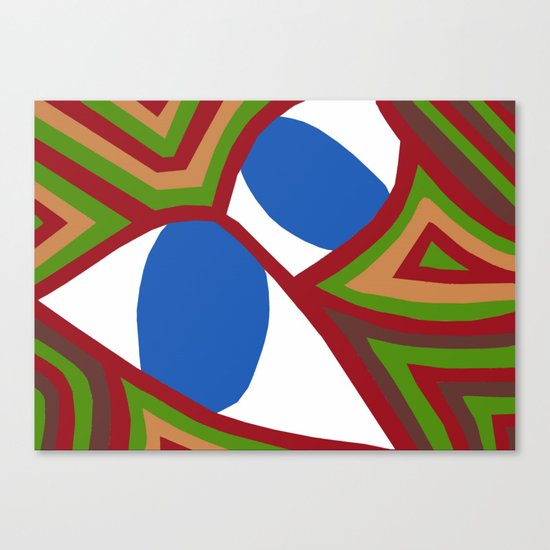 Bright Eyes Canvas Print