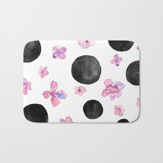 Flora dots Bath Mat