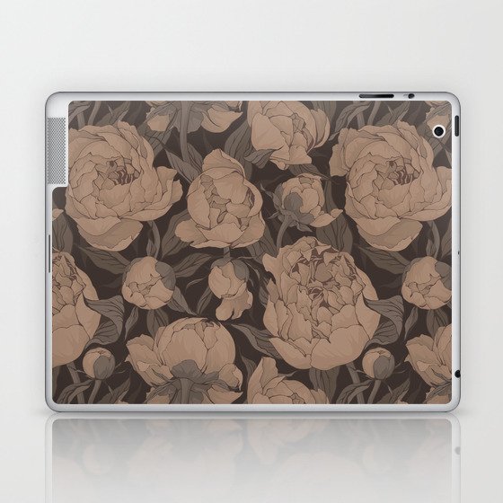 Blooming peonies 3 Laptop & iPad Skin