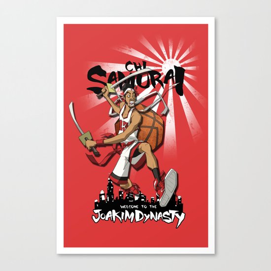 Samurai Jo Canvas Print