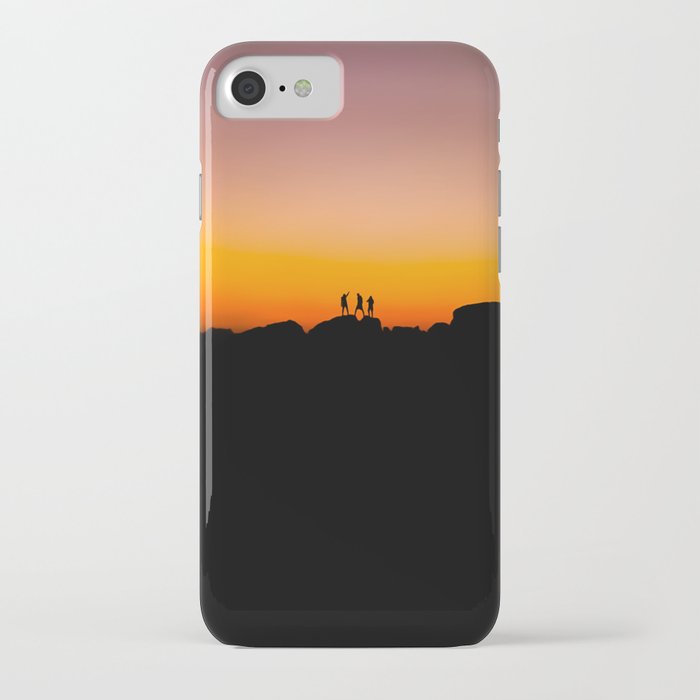 Mountain Top Sunset iPhone Case