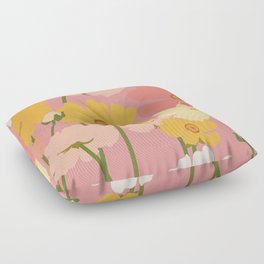 Flower Market - Ranunculus #2 Floor Pillow