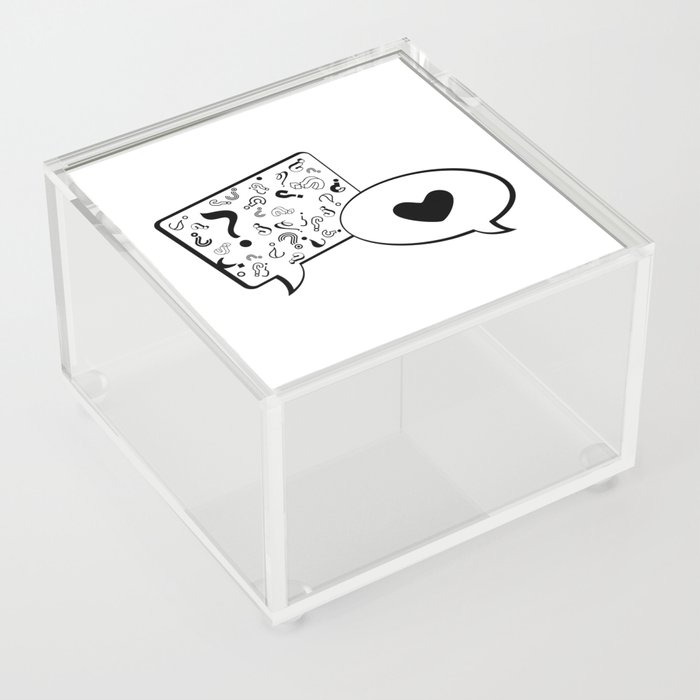 Love is the answer Acrylic Box