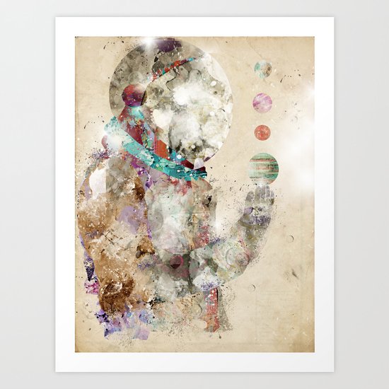 spaceman Art Print