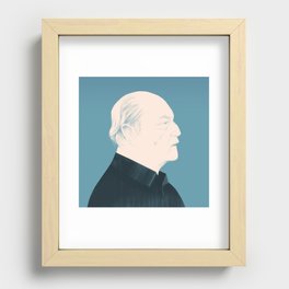 Architect Portraits: Oscar Niemeyer Recessed Framed Print
