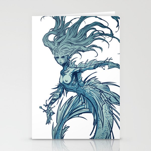 Mermaid Stationery Cards