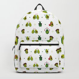 Avocado Pattern - holy guacamole collection Backpack | Graphicdesign, Cute, Dorm, Guacamole, Avocados, Mexican, Kids, Teen, Avocado, Illustration 