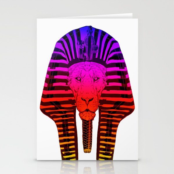 Crowns: predator and king Stationery Cards