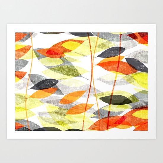 Foglie 10100401 Art Print