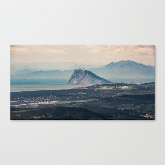 Rock of Gibraltar Canvas Print