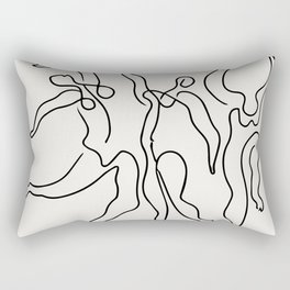 Picasso - Les Trois Danseuses Rectangular Pillow
