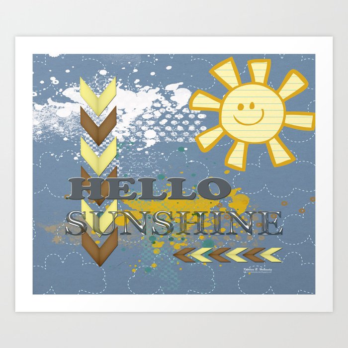 Hello Sunshine 2 Art Print