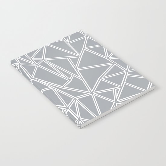 Ab Blocks Grey #2 Notebook