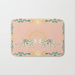 Snakes and Leopards Bath Mat