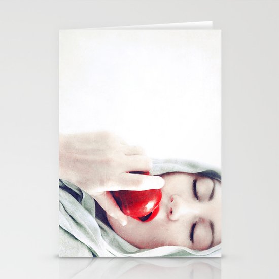 Snow White Stationery Cards