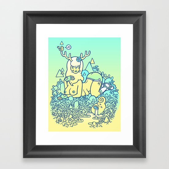 earthy delights Framed Art Print