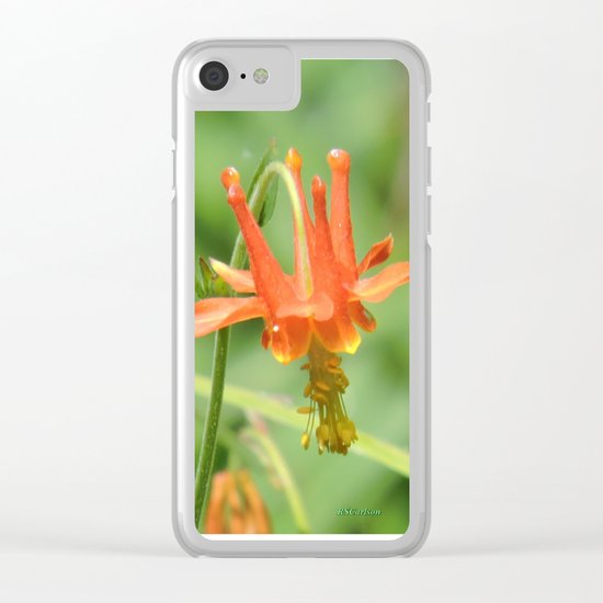 Columbine in the Breeze Clear iPhone Case