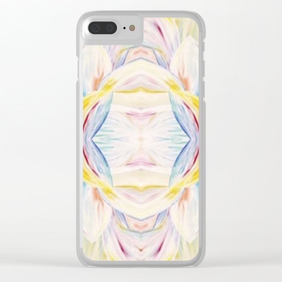 Opal Lotus Clear iPhone Case