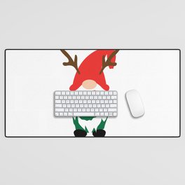 Marc the holiday gnome Desk Mat