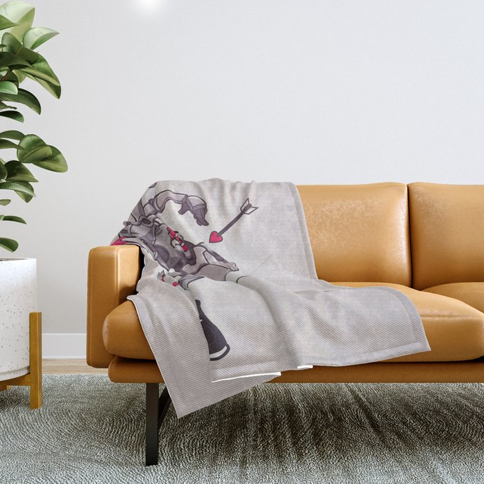 Armor no Amore Throw Blanket