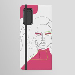 Chic Pink Android Wallet Case