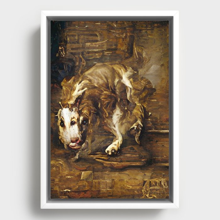 doggo Framed Canvas