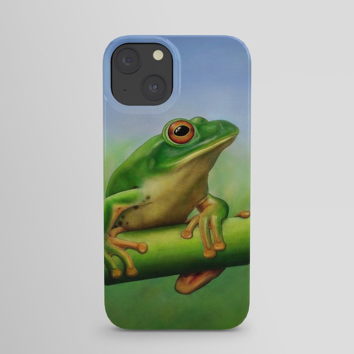 Moltrecht's Green Treefrog iPhone Case
