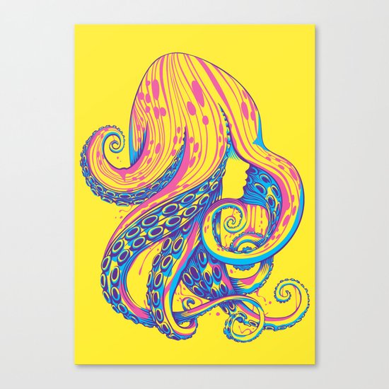 Curls Canvas Print