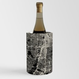 Lakewood, USA - City Map Wine Chiller