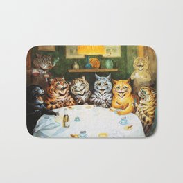 Louis Wain Cats-Kitty Happy Hour Badematte