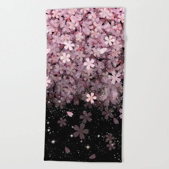 Cherry blossom #11 Beach Towel