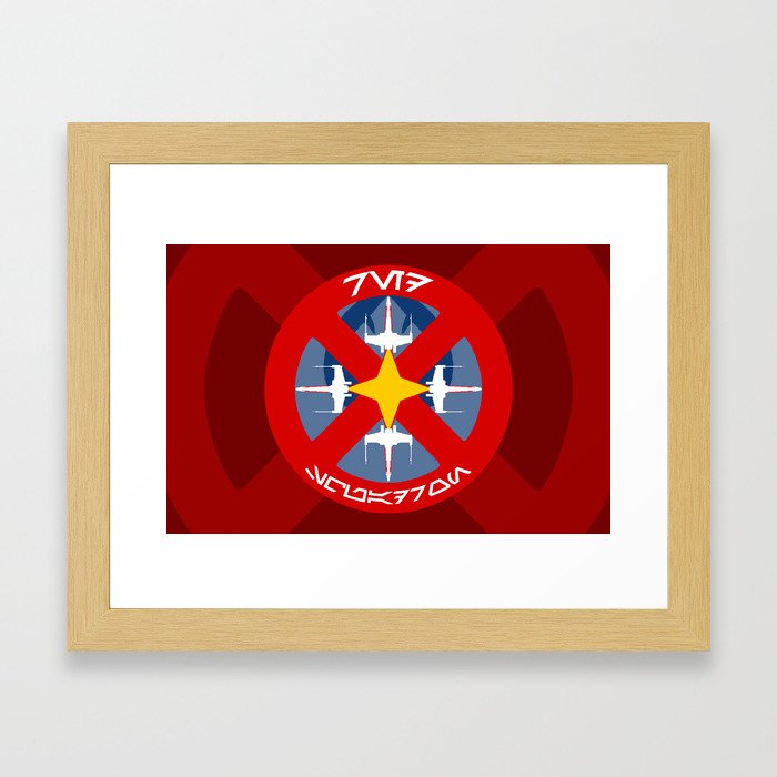 Red Squadron (Alliance) Framed Art Print