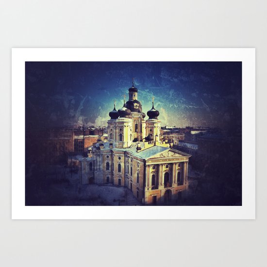 Cathedral At Dawn Art Print