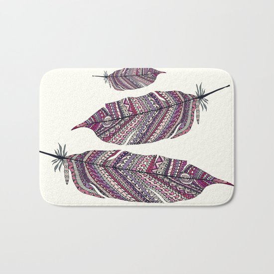 FEATHERS Bath Mat