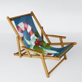 Christmas Night Candy Cane Sling Chair